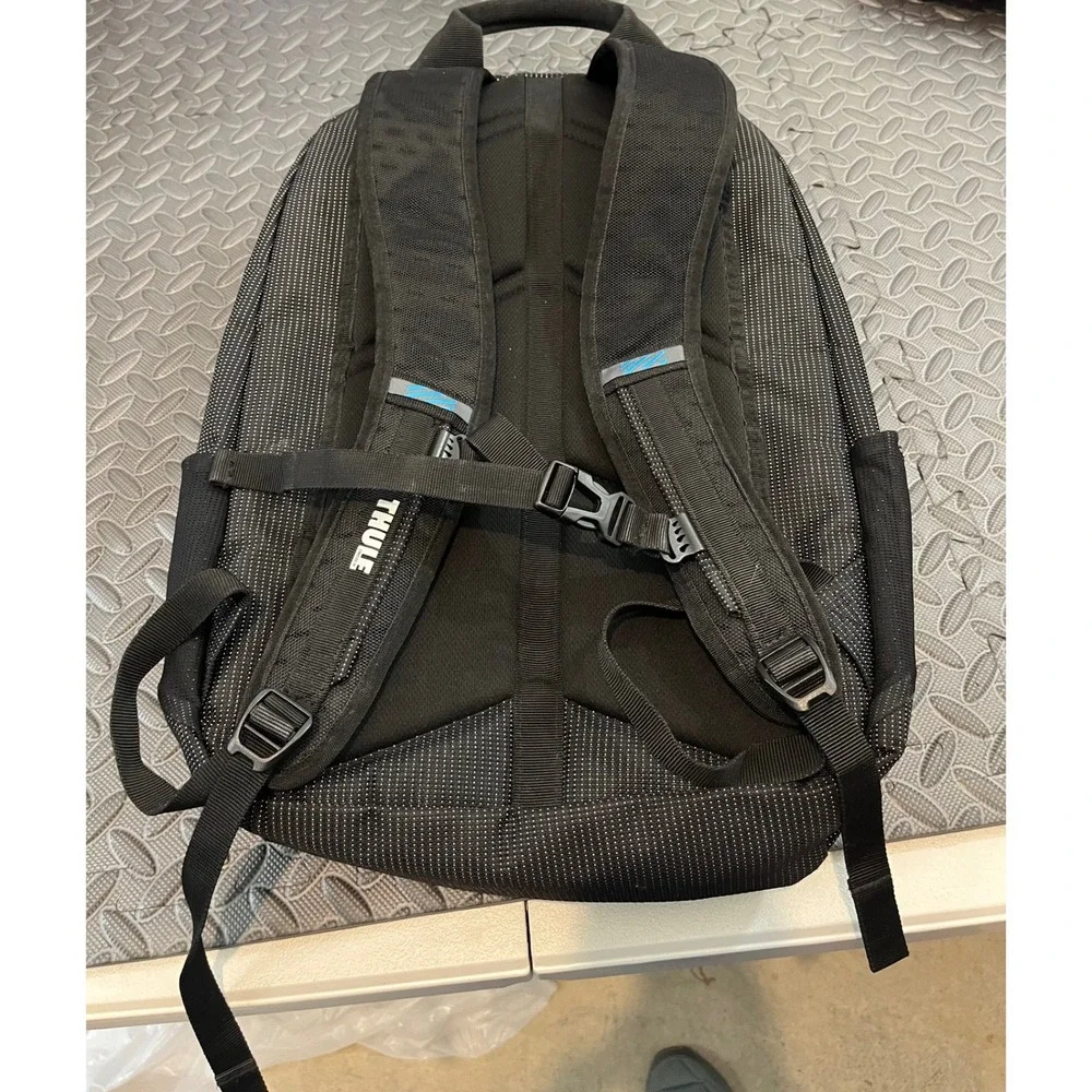 Thule Crossover Backpack Unisex OS Black Dotted Laptop Bag Daypack